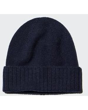 Uniqlo Cashmere Knit Beanie - Blue