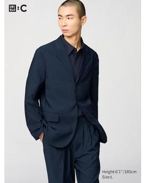 Uniqlo Giacca Blazer Airsense - Blu