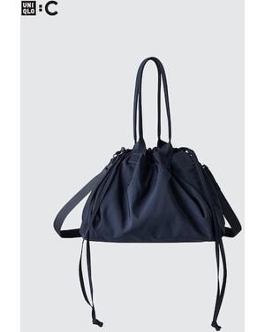Uniqlo Tasche (Zugband) - Blau