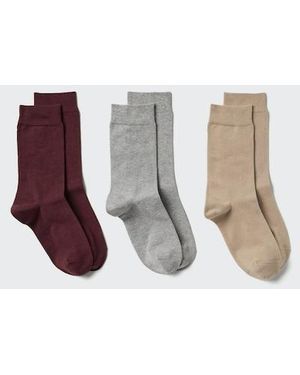 Uniqlo Socks (3 Pairs) - White