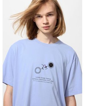 Uniqlo Peace For All Graphic T-Shirt (Honjo) - Blue