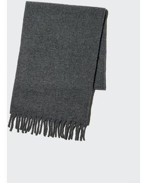 Uniqlo Soufflé Yarn Chunky Stole - Grey