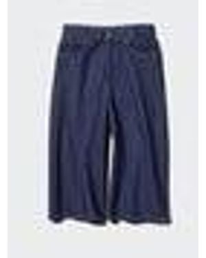 Uniqlo Denim Culottes - Blue