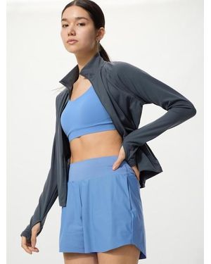 Uniqlo Ultra Stretch Active Full-Zip Jacket - Blue