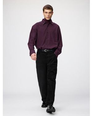 Uniqlo Jeans (Barrel Leg, Cord) - Rot