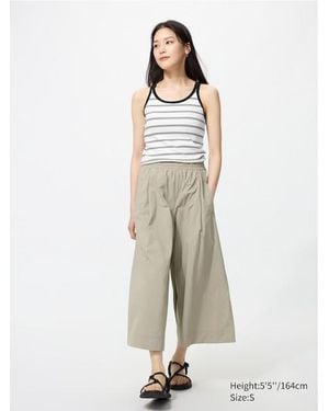 Uniqlo Nylon Culottes - Natural