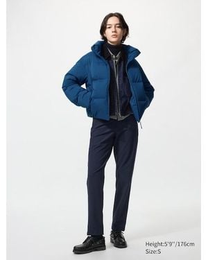Uniqlo Warm Stretch Trousers (Longer) - Blue