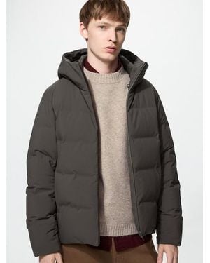 Uniqlo Seamless Down Parka - Grey