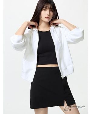 Uniqlo Sweat Full-Zip Hoodie - White