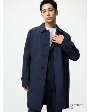 Uniqlo Single Breasted Coat - Blue