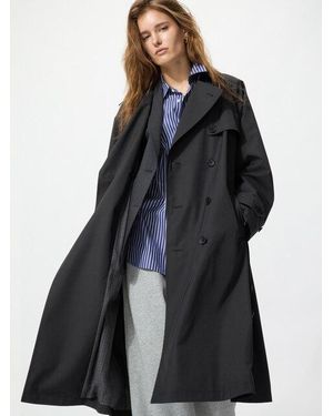 Uniqlo Trench Coat - Blue