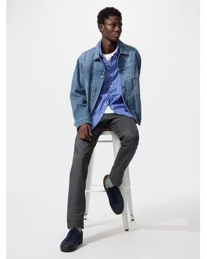 Uniqlo Slim Chino Trousers - Grey