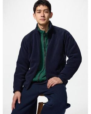 Uniqlo Fleece Full-Zip Jacket - Blue