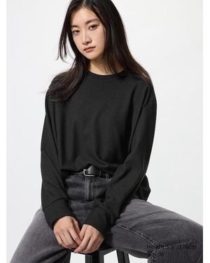 Uniqlo Maglia Pile Soft Girocollo - Nero