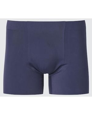 Uniqlo Airism Seamless Boxer Briefs - Blue