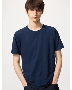 Uniqlo 100% Supima Cotton T-Shirt - Blue