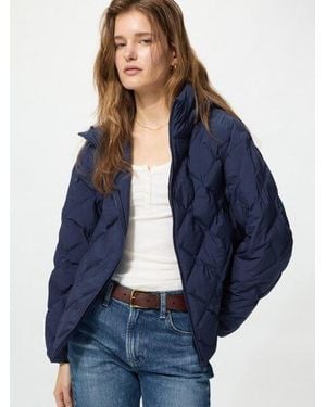 Uniqlo Puffertech Parka - Blue