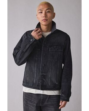 BDG Classic Denim Trucker Jacket - Black