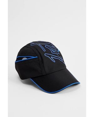 iets frans... Black Script Logo Cap - Blue