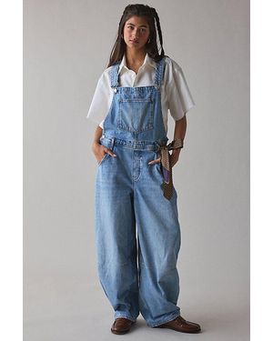BDG Rih Extreme Barrel-Leg Overall - Blue