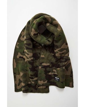 BDG Camo Scarf - Green