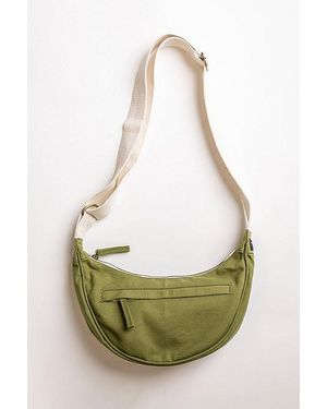 Terra Thread Organic Cotton Crossbody Sling Bag - Green