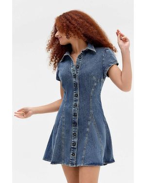 BDG For Keeps Mini Dress - Blue