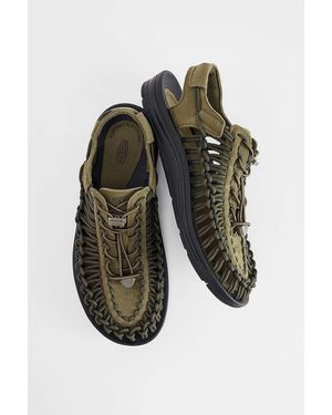 Keen Dark Olive Jasper Zionic Trainers - Green