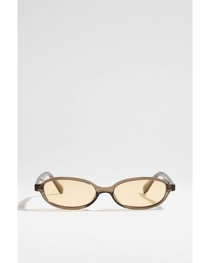 Miller Camel Brown & Yellow Osei Sunglasses - Natural