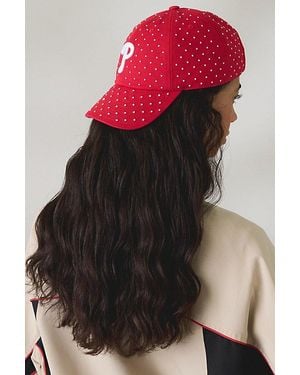 Mitchell & Ness Mlb Philadelphia Phillies Polka Dot Dad Hat - Red