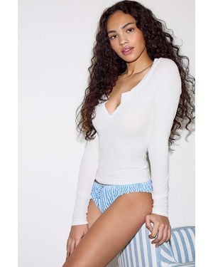 Out From Under Regina Layering Top - White
