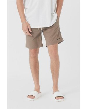 Barney Cools Amphibious Hybrid Swim Short - Brown