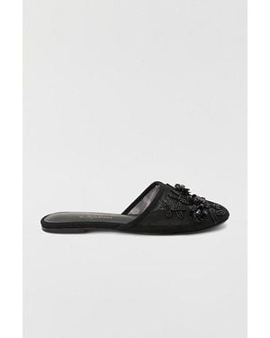 Matisse Footwear Maven Sheer Mesh Mules - Black