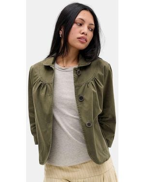 Kimchi Blue Pernie Pea Coat Jacket - Green