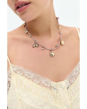 Silence + Noise Silence + Noise Sea Charms Necklace - Pink