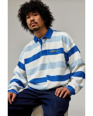 iets frans... Stripe Rugby Shirt - Blue