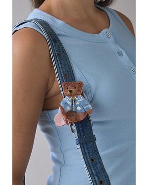 Solar Eclipse Hand Painted Claw Clip - Blue