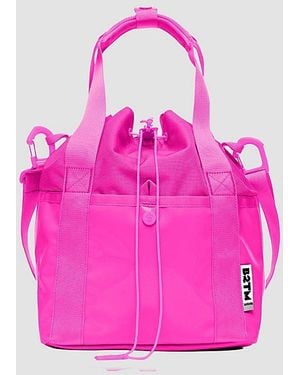 BABOON TO THE MOON Drawstring Crossbody Pouch - Pink