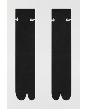 Nike Everyday Plus Lightweight Crew Split-Toe Socks - Black