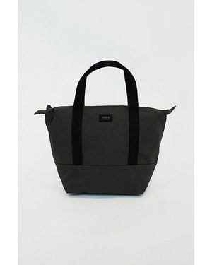 Terra Thread Mini Canvas Tote Bag - Black
