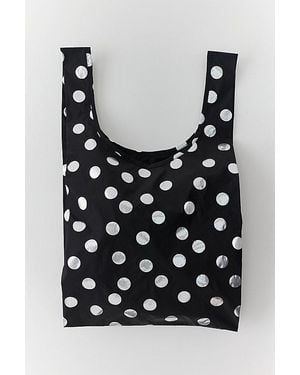 BAGGU Metallic Standard Reusable Tote Bag - Black