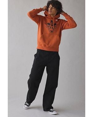 Fanatics Texas Longhorns Team Logo Graphic Nike Legacy Club Fleece Hoodie Sweatshirt - Orange