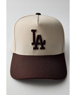 Mitchell & Ness Mlb Los Angeles Dodgers Pro Snapback Hat - Brown