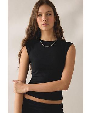 Out From Under Bec Muscle Baby Tee - Black