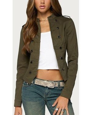 Edikted Aminda Napoleon Jacket - Gray