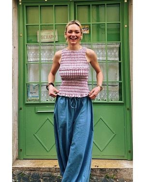 Amy Lynn Mona Smocked Top - Green