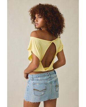 Out From Under Bid Day Open-Back Crop Top - Multicolor