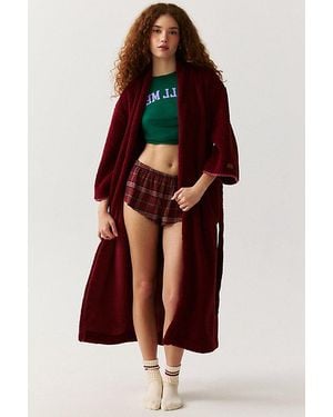 UGG Linet Fluff Full Length Robe - Red