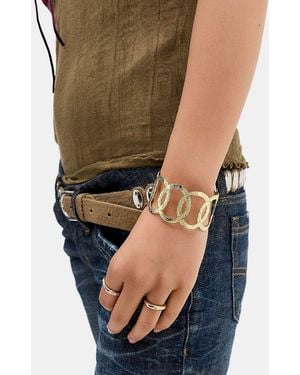 Silence + Noise Silence + Noise Loop Ring Cuff - Metallic