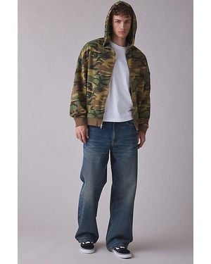 Standard Cloth Pregame Zip-Up Hoodie Sweatshirt - Blue